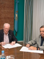 Firma del Convenio Marco De Colaboración con el Departamento General de Irrigación